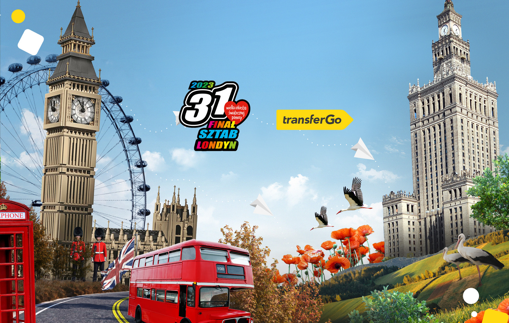TransferGo sponsorem Londyńskiego Sztabu WOŚP