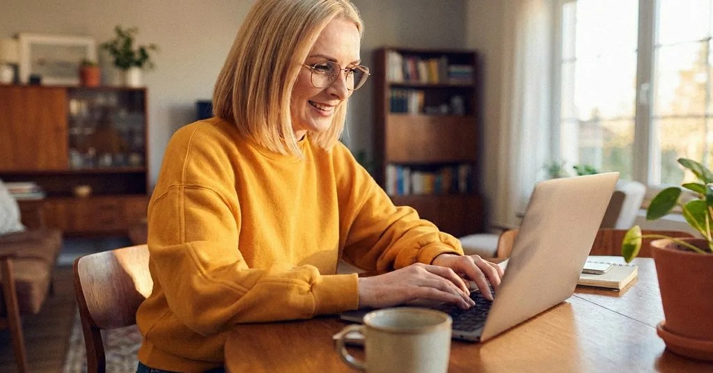 Man researching the best business savings accounts 