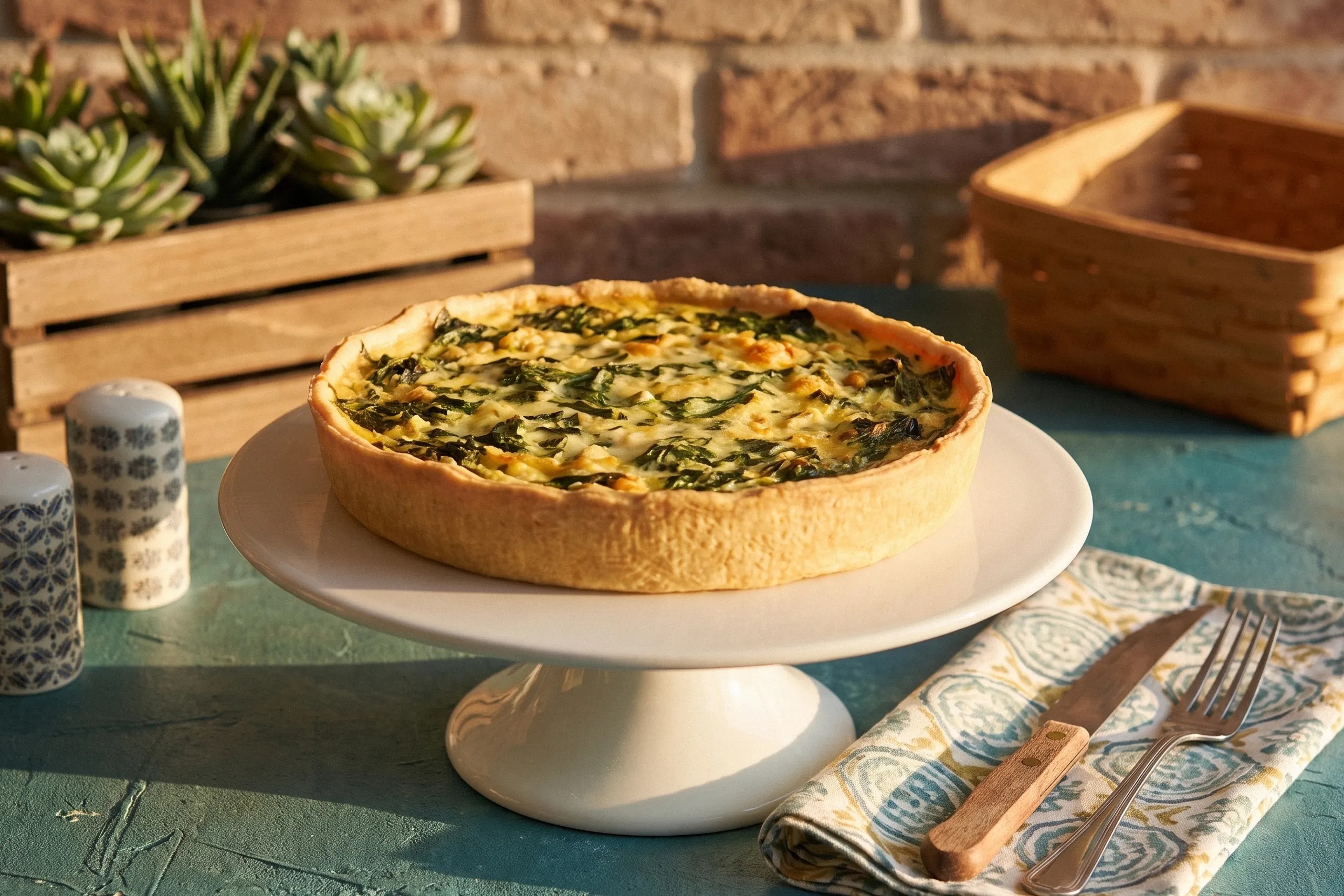 Pırasalı Quiche