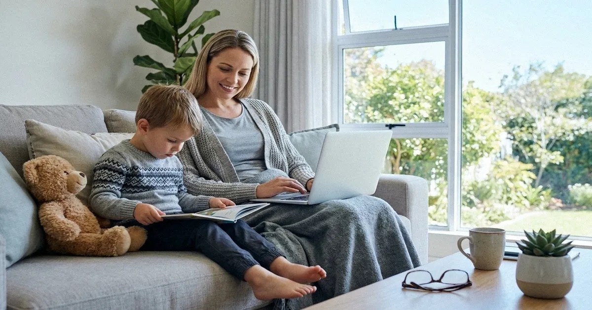 How to work from home with kids like a boss